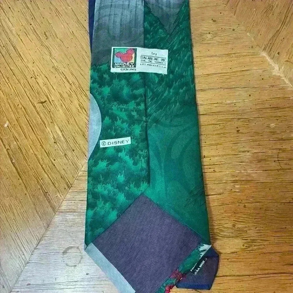 Vintage 90s Disney Mickey Mouse Mens Neck Tie Mickey Unlimited Memorabilia - Picture 3 of 4